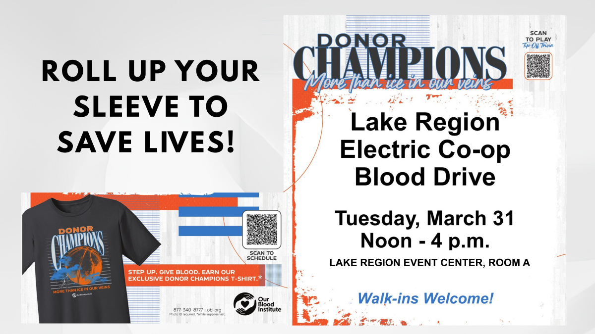 Roll Up Your Sleeve for Life at Lake Region